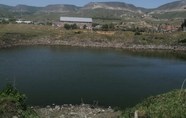 Выездное обследование природного водоема в селе Джага Малокарачаевского района.